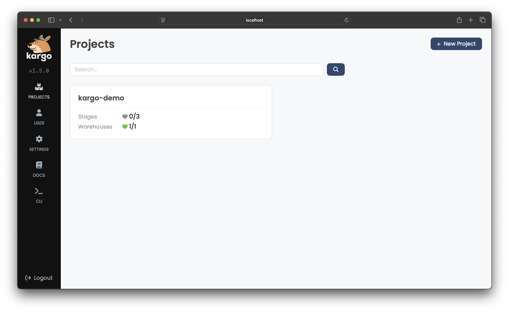 Kargo Projects List